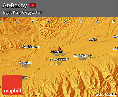 Political Map of At-Bashy