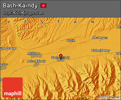 Political Map of Bash-Kaindy