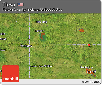 Satellite 3D Map of Tiosa