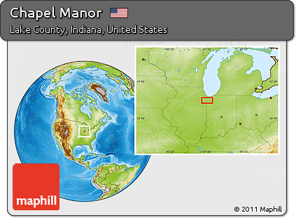 Physical Location Map of Chapel Manor