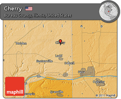 Political Map of Cherry