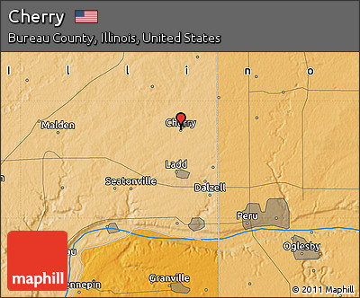 Political Map of Cherry