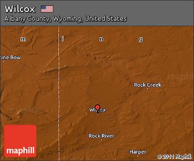 Physical Map of Wilcox