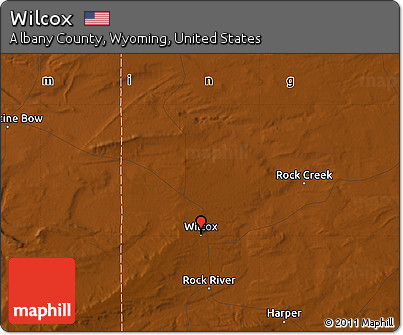 Physical Map of Wilcox