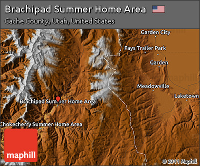 Physical Map of Brachipad Summer Home Area