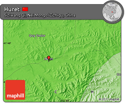 Political Map of Huret