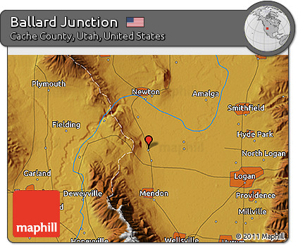 Physical 3D Map of Ballard Junction