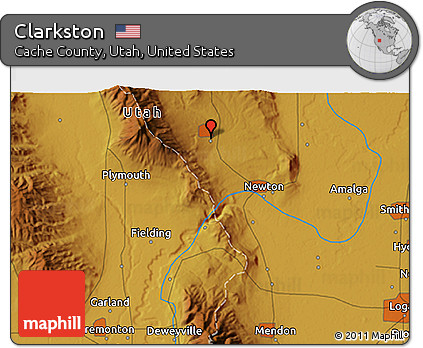 Physical 3D Map of Clarkston