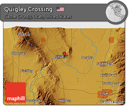 Physical 3D Map of Quigley Crossing