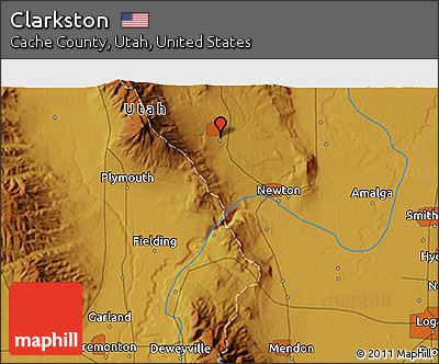 Physical 3D Map of Clarkston