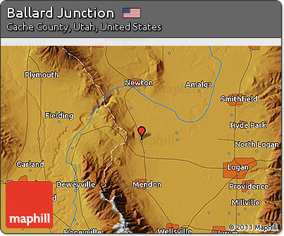 Physical 3D Map of Ballard Junction