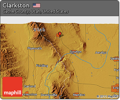 Physical 3D Map of Clarkston