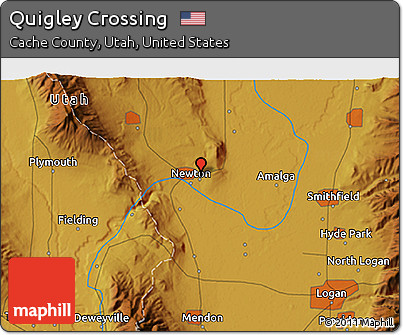 Physical 3D Map of Quigley Crossing