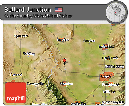 Satellite 3D Map of Ballard Junction