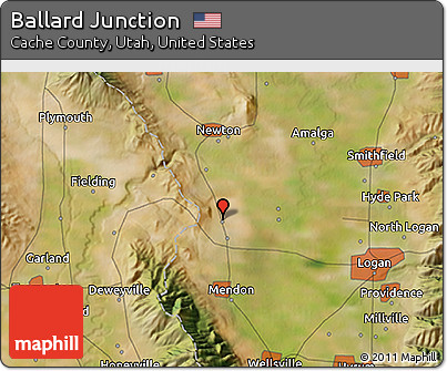 Satellite 3D Map of Ballard Junction