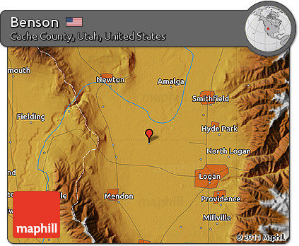 Physical Map of Benson