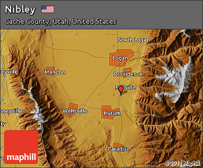 Physical Map of Nibley