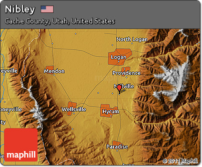 Physical Map of Nibley