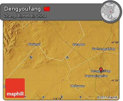 Physical Map of Dengyoufang