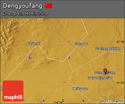 Physical Map of Dengyoufang