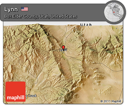 Satellite 3D Map of Lynn