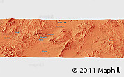 Political Panoramic Map of the area around 41° 43' 14" N, 114° 40' 30" W