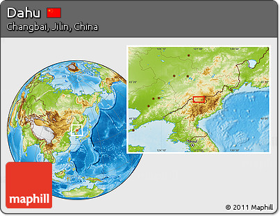Physical Location Map of Dahu
