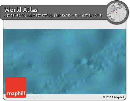 Satellite 3D Map of the Area around 41° 43' 14" N, 162° 25' 30" E