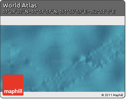 Satellite 3D Map of the Area around 41° 43' 14" N, 162° 25' 30" E