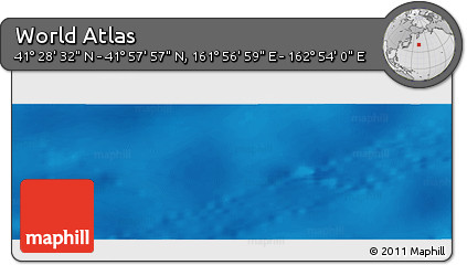 Physical Panoramic Map of the Area around 41° 43' 14" N, 162° 25' 30" E