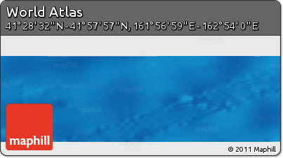 Physical Panoramic Map of the Area around 41° 43' 14" N, 162° 25' 30" E