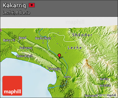 Physical 3D Map of Kakarriq