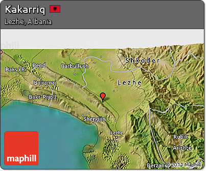 Satellite 3D Map of Kakarriq