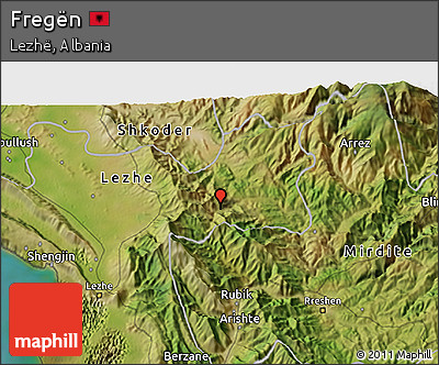 Satellite 3D Map of Fregën