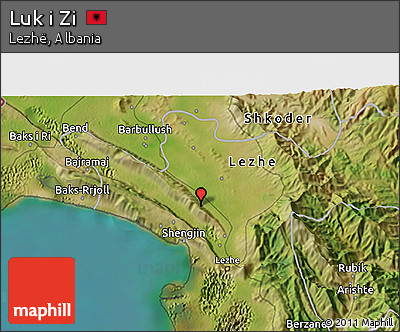 Satellite 3D Map of Luk I Zi
