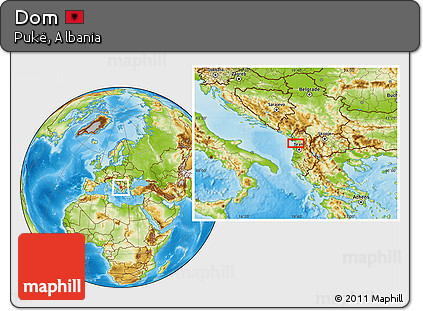 Physical Location Map of Dom