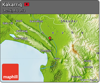 Physical Map of Kakarriq