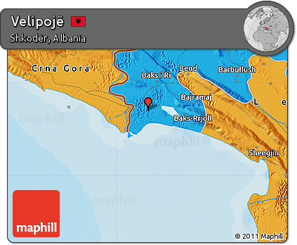 Political Map of Velipojë