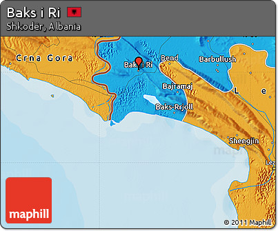 Political Map of Baks I Ri