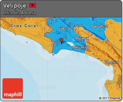Political Map of Velipojë