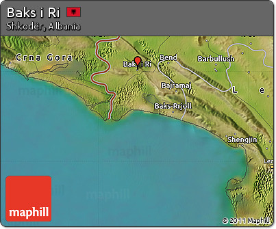 Satellite Map of Baks I Ri