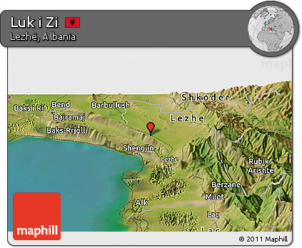 Satellite Panoramic Map of Luk I Zi
