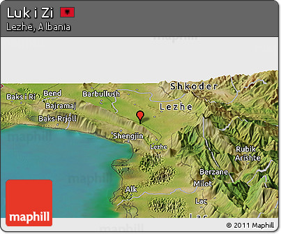 Satellite Panoramic Map of Luk I Zi