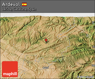 Satellite 3D Map of Ardevol