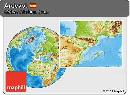 Physical Location Map of Ardevol