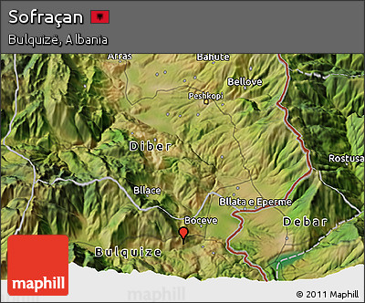 Satellite 3D Map of Sofraçan