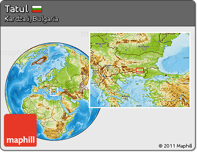 Physical Location Map of Tatul