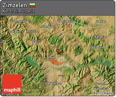 Satellite Map of Zimzelen