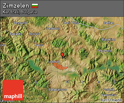 Satellite Map of Zimzelen