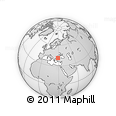 Outline Map of the Area around 41° 43' 14" N, 28° 58' 30" E, rectangular outline